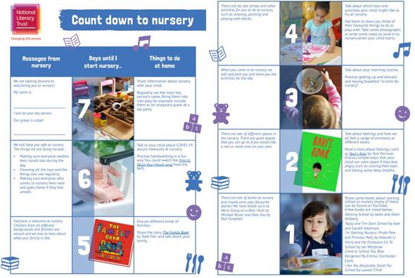 National Literacy Trust Count Down to Nursery