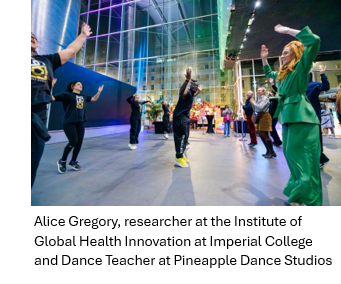 Image of adults in a dance studio.
