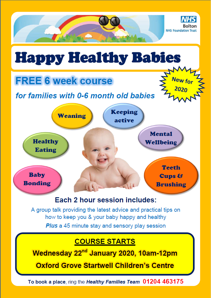 Happy Healthy Babies Bolton Start Well