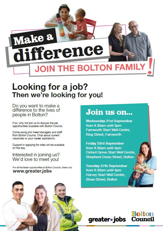 Bolton Council Job Fair Bolton Start Well