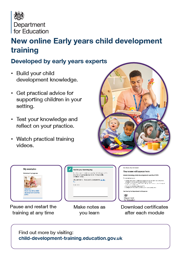 Department for Education Launches Early Years Child Development